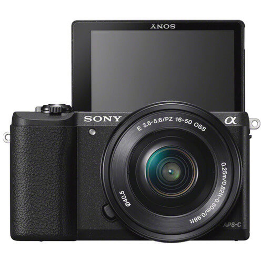 Mirrorless Sony a5100 e Lente 16-50mm - eMania Foto e Video