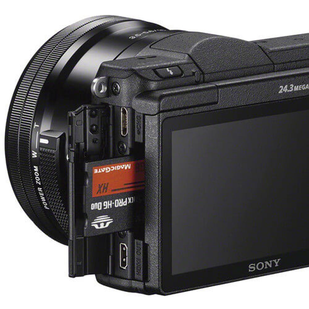 Mirrorless Sony a5100 e Lente 16-50mm - WorldView