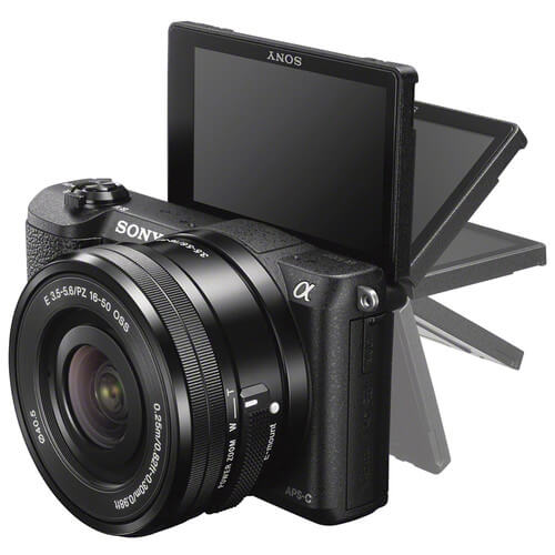 Mirrorless Sony a5100 e Lente 16-50mm - eMania Foto e Video