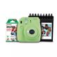 Kit-Camera-Instantanea-Instax-Mini-9-Fujifilm-com-Porta-Fotos-e-Filme-10-Poses---Verde-Lima