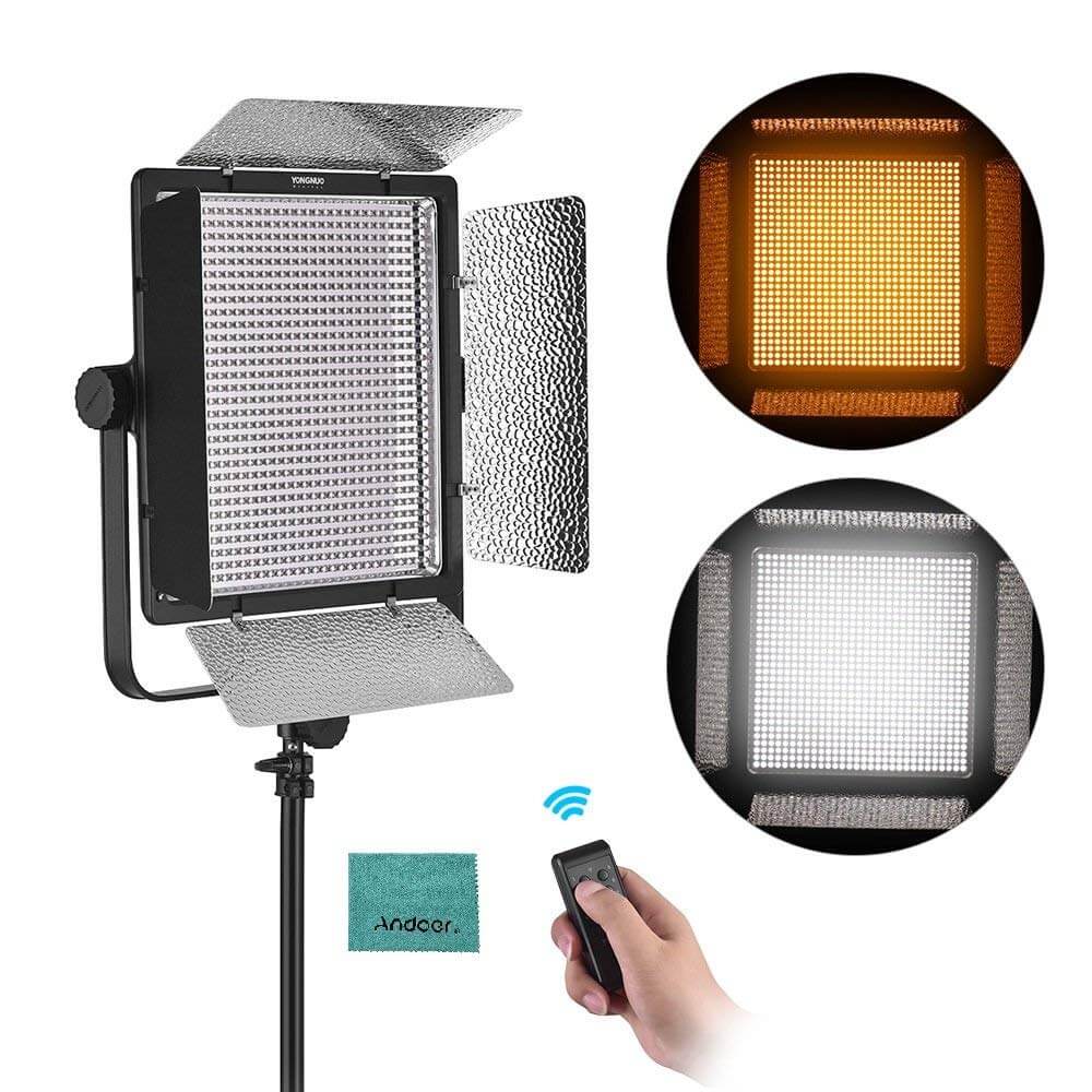 Iluminador-de-led-Yongnuo-YN900-II-Bi-Color Iluminador-de-led-Yongnuo-YN900-II-Bi-Color