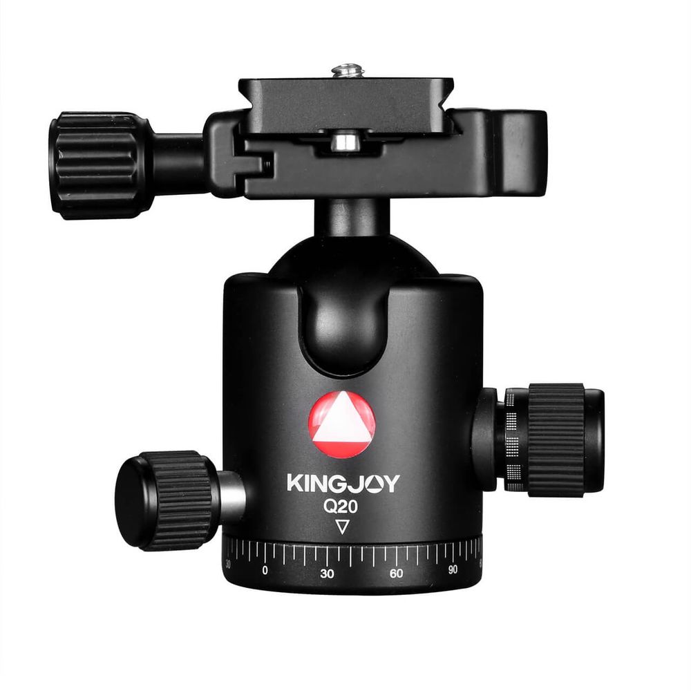 Cabeca-Ball-Head-Kingjoy-Q20-Profissional-Damping-para-ate-7kg Cabeca-Ball-Head-Kingjoy-Q20-Profissional-Damping-para-ate-7kg