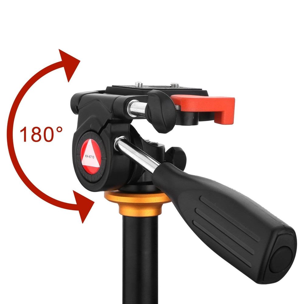 Cabeca-de-Video-para-Tripe-KingJoy-KH-6710-3-Vias-Pan-e-Tilt-para-ate-4kg Cabeca-de-Video-para-Tripe-KingJoy-KH-6710-3-Vias-Pan-e-Tilt-para-ate-4kg