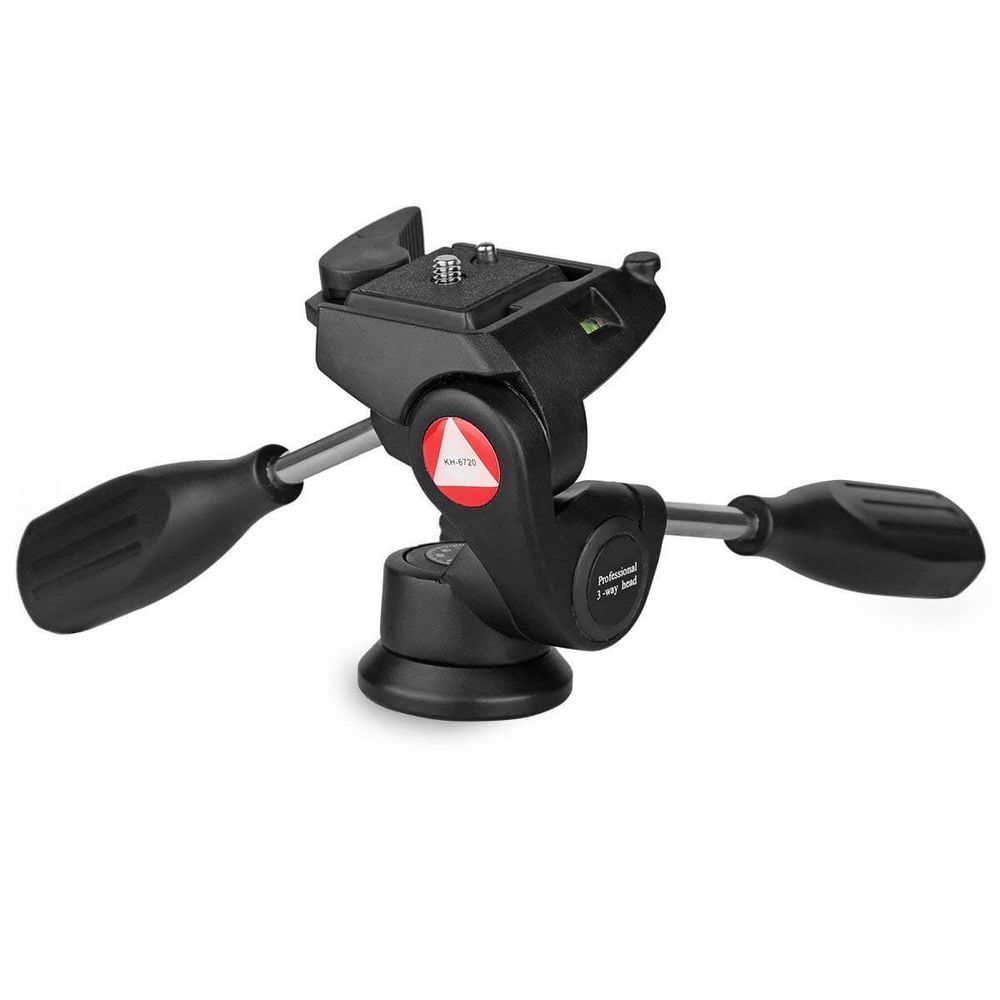 Cabeca-de-Tripe-para-Video-Kingjoy-KH-6720-3-vias-com-Placa-de-Liberacao-Rapida Cabeca-de-Tripe-para-Video-Kingjoy-KH-6720-3-vias-com-Placa-de-Liberacao-Rapida