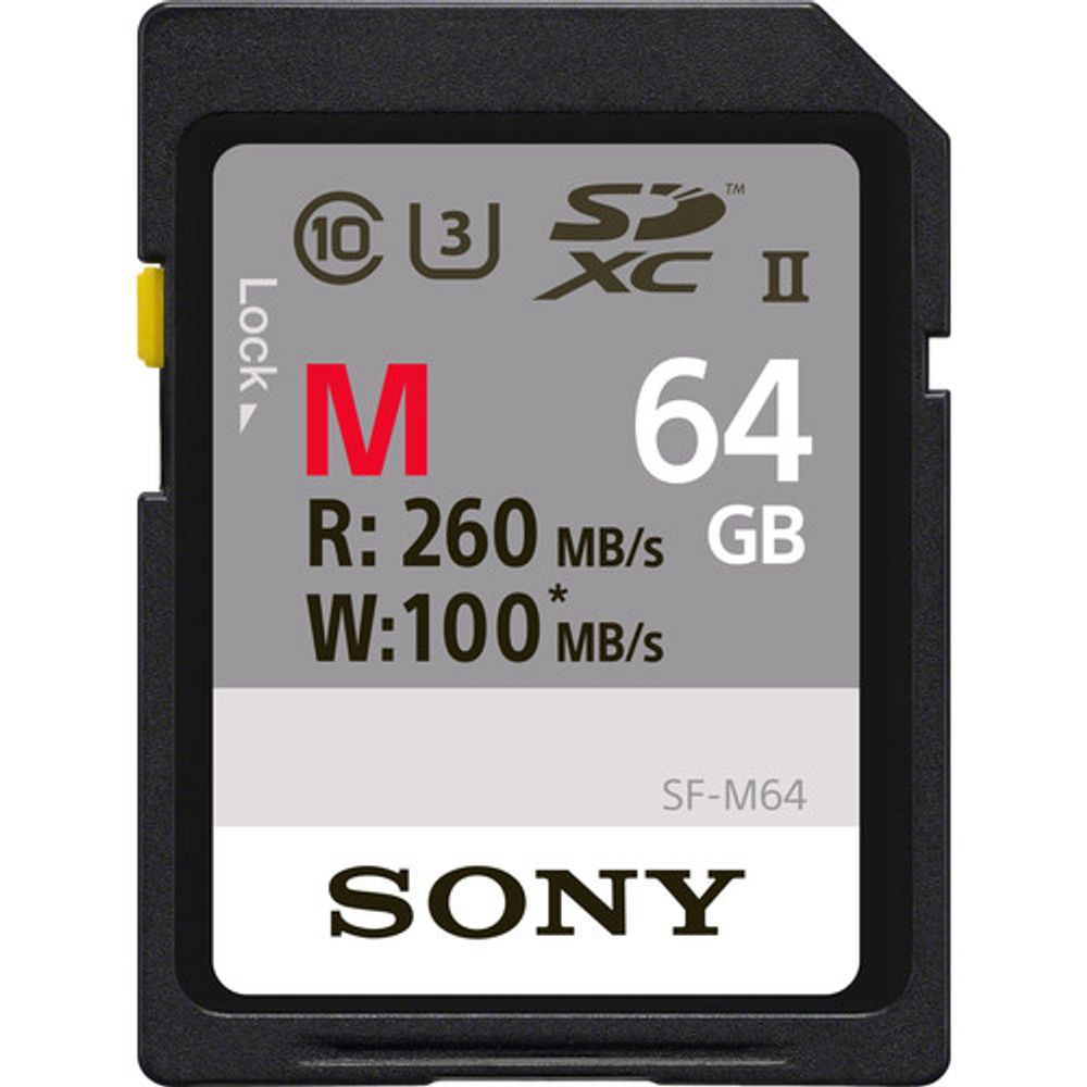 Cartao-SDXC-64Gb-Sony-UHS-II-U3-Serie-M-de-260Mb-s--Classe10- Cartao-SDXC-64Gb-Sony-UHS-II-U3-Serie-M-de-260Mb-s--Classe10-