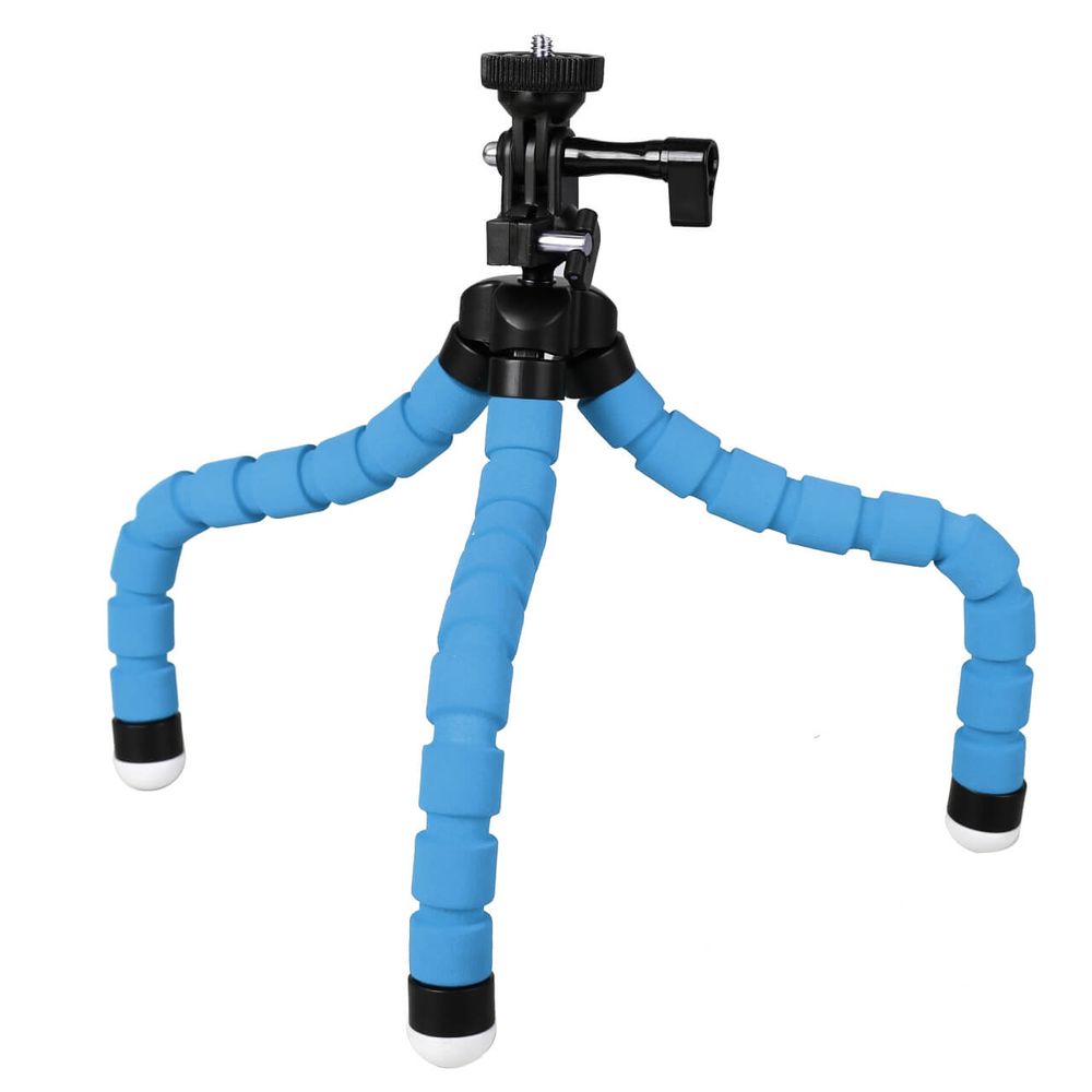 Mini-Tripe-Flexivel-Gorila-KT-600s-com-Cabeca-360---Azul Mini-Tripe-Flexivel-Gorila-KT-600s-com-Cabeca-360---Azul