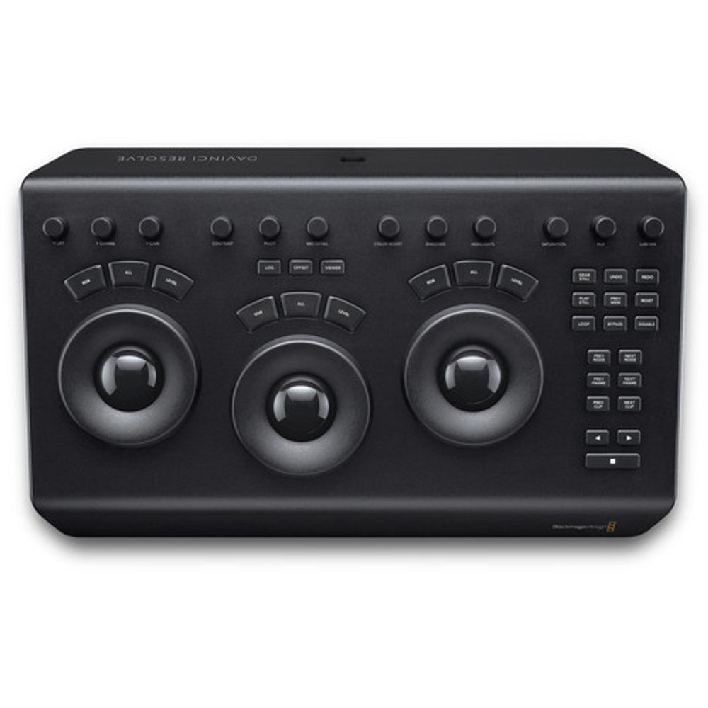 Painel Blackmagic DaVinci Resolve Micro - eMania Foto e Video