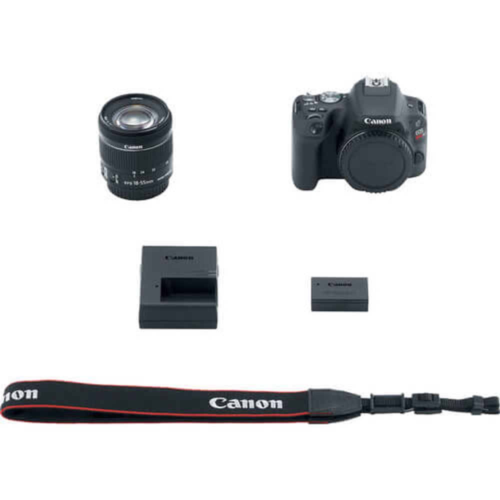 Canon EOS Rebel SL2 e Lente 18-55mm - WorldView