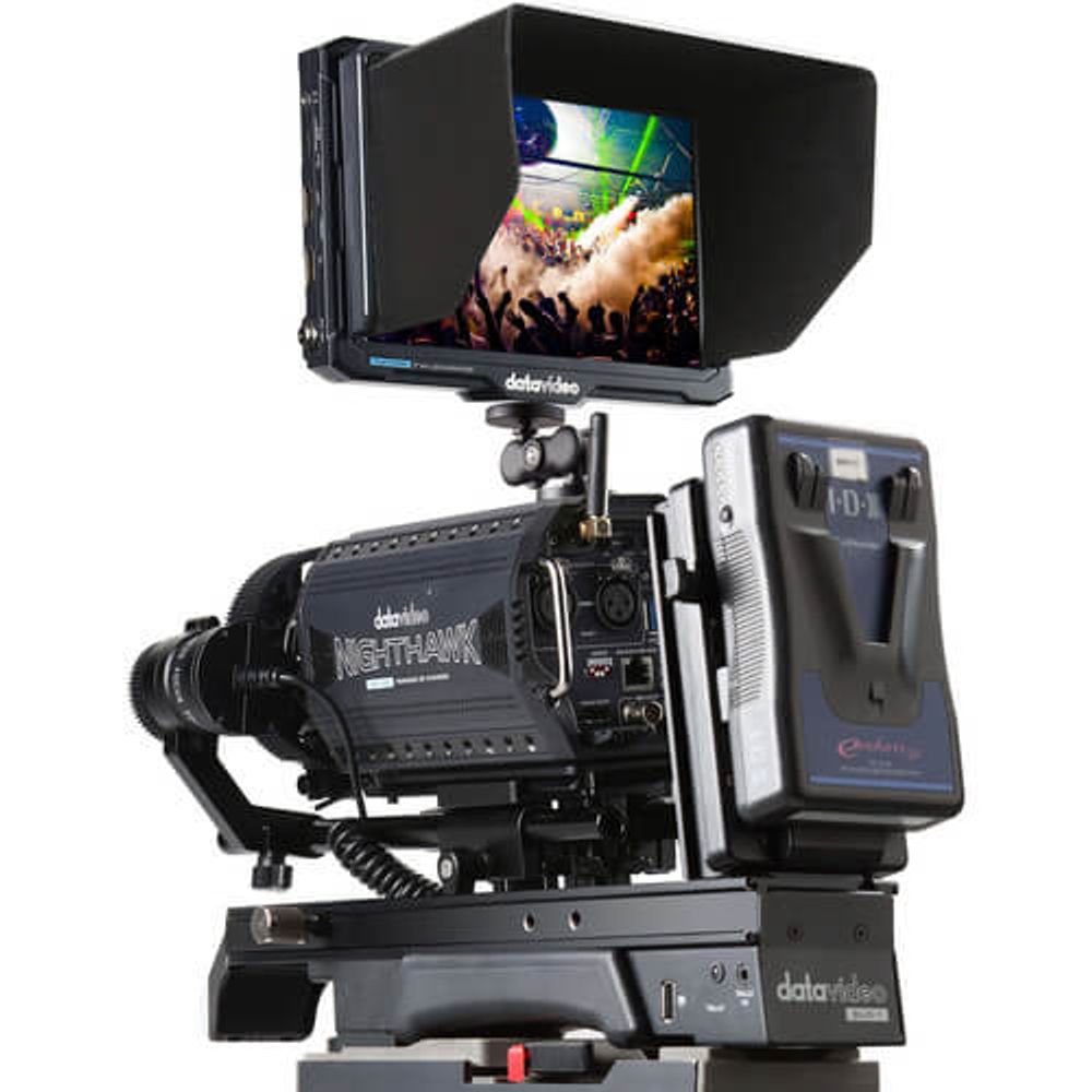 Monitor LCD Datavideo 7" Full Hd com Entrada e Saída HDMI 4K - eMania ...