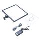 Iluminador-de-Led-Video-Light-SL-500A-Super-Slim-de-3200-6500K--Fonte-AC-Bivolt- Iluminador-de-Led-Video-Light-SL-500A-Super-Slim-de-3200-6500K--Fonte-AC-Bivolt-