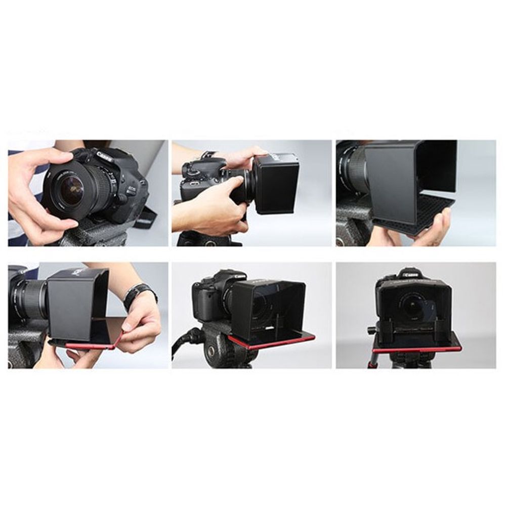 Teleprompter SmartPhone Portátil T1 WorldView