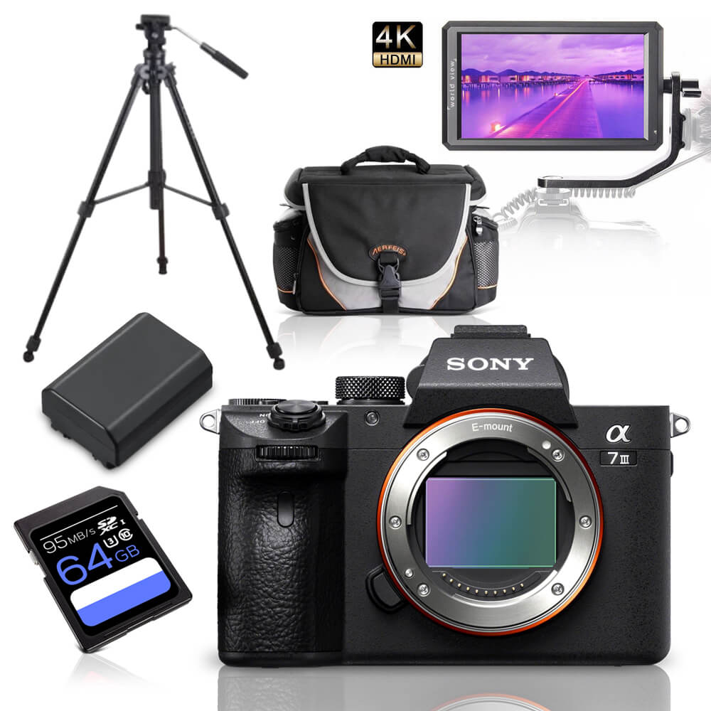 Kit Sony a7III Mirrorless + Monitor - eMania Foto e Video