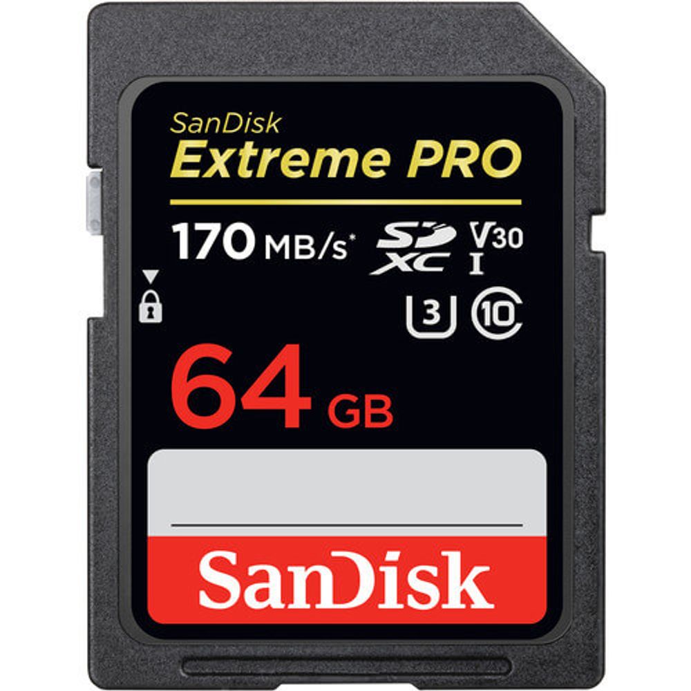 Cartao-SDXC-SanDisk-64GB-Extreme-PRO-170Mb-s-UHS-I-V30 Cartao-SDXC-SanDisk-64GB-Extreme-PRO-170Mb-s-UHS-I-V30