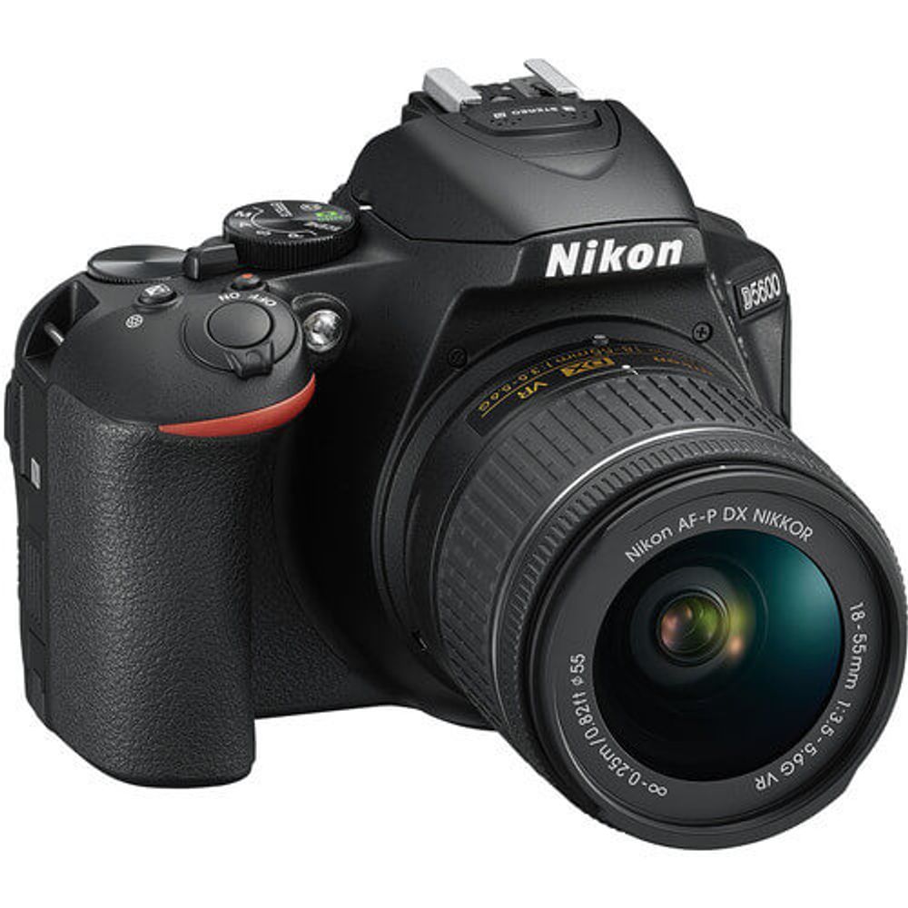 Nikon D5600 e Lente 18-55mm - eMania Foto e Video