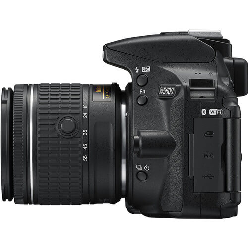 Nikon D5600 e Lente 18-55mm - eMania Foto e Video