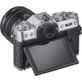 Camera-FujiFilm-X-T30-Mirrorless-Prata--Corpo----Bateria-Extra-Fuji-NP-W126S