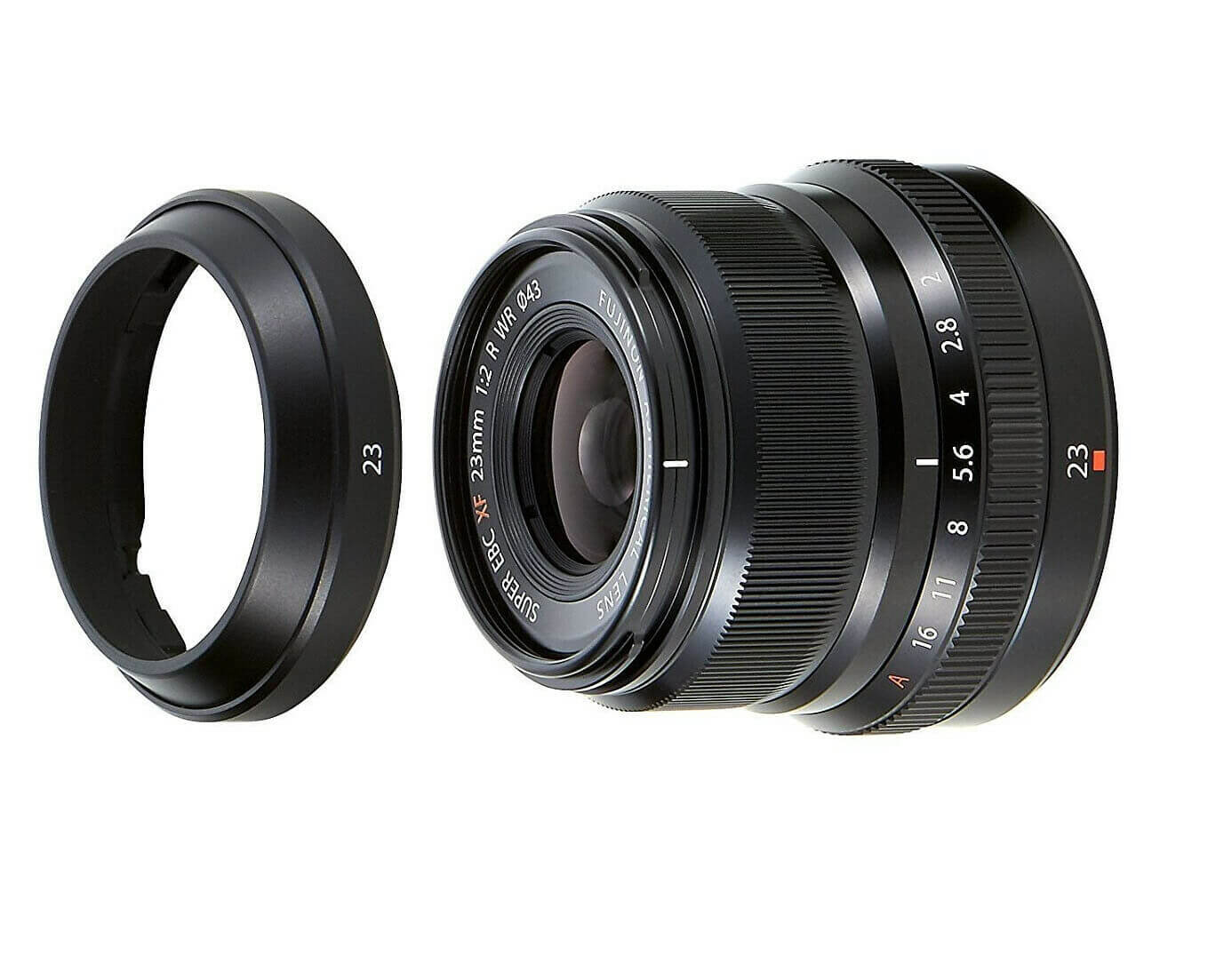 Lente Fujifilm XF 23mm f/2 R WR (Preta) - eMania Foto e Video