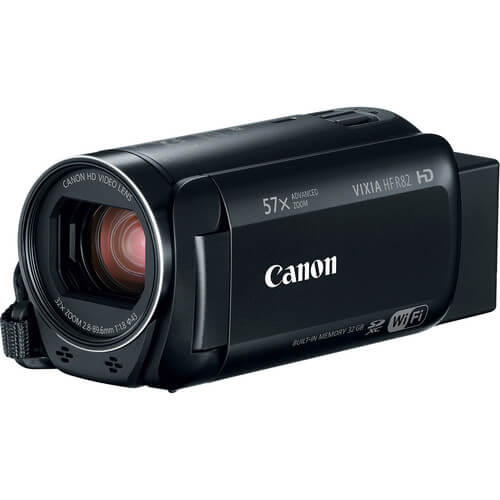 Filmadora Canon VIXIA HF R82 - eMania Foto e Video