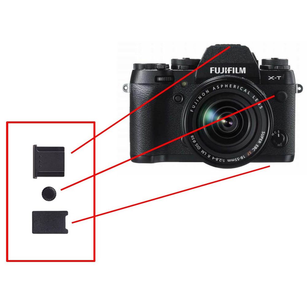 Kit Tampa de Proteção FujiFilm CVRXT3 WorldView