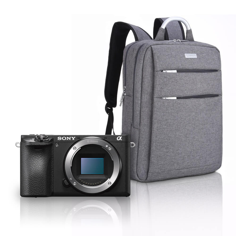 Kit-Sony-A6500-Mirrorless-4K---Mochila-Profissional-a-Prova-D-Agua-e-Laptop Kit-Sony-A6500-Mirrorless-4K---Mochila-Profissional-a-Prova-D-Agua-e-Laptop
