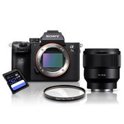 Kit-Sony-a7III-Mirrorless---Lente-Sony-FE-85mm---Filtro-UV-67mm---Cartao-SDXC-32Gb-de-95Mb-s