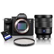 Kit-Sony-a7III-Mirrorless---Lente-Sony-FE-16-35mm-OSS-T----Filtro-SkyLight-72mm---Cartao-SDXC-32Gb-de-95Mb-s