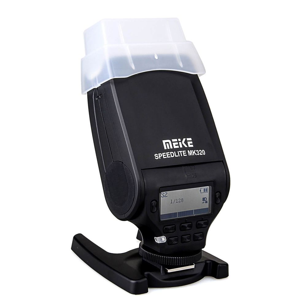 Flash Speedlite Meike Mk320 e-TTL para Câmeras Canon