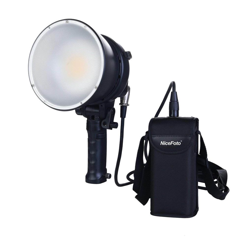 Luz-Continua-LED-Portatil-NiceFoto-HB-600b-de-60W-Video-Light-5500K-com-Bateria Luz-Continua-LED-Portatil-NiceFoto-HB-600b-de-60W-Video-Light-5500K-com-Bateria