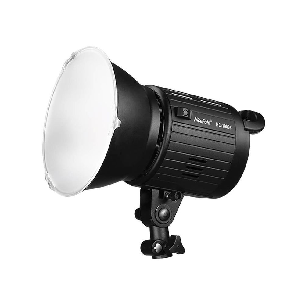 Luz-Continua-Photo-LED-NiceFoto-HC-1000B-de-100W-Video-Light-5500K-com-Montagem-Bowens Luz-Continua-Photo-LED-NiceFoto-HC-1000B-de-100W-Video-Light-5500K-com-Montagem-Bowens