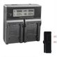Carregador-Duplo-para-Sony-NP-FV50-de-Carga-Rapida-e-Visor-de-LCD--Bivolt-