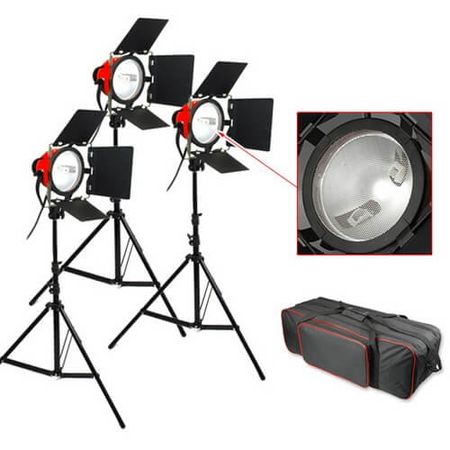 Kit-Iluminacao-Tungstenio-Spotlight-Red-Head-Luz-Continua-Godox-3x800W-e-Suportes--110V-