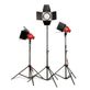 Kit-Iluminacao-Tungstenio-Spotlight-Red-Head-Luz-Continua-Godox-3x800W-e-Suportes--110V- Kit-Iluminacao-Tungstenio-Spotlight-Red-Head-Luz-Continua-Godox-3x800W-e-Suportes--110V-
