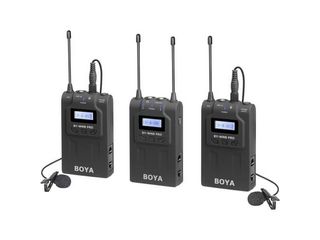 Microfone Duplo Wireless Boya BY-WM8 Pro K2 UHF - eMania Foto e Video