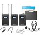 Sistema-Microfone-Lapela-Sem-Fio-Boya-BY-WM8-Pro-K2-Wireless-de-Dois-Canais-UHF Sistema-Microfone-Lapela-Sem-Fio-Boya-BY-WM8-Pro-K2-Wireless-de-Dois-Canais-UHF