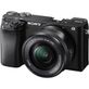 Camera-Sony-Alpha-A6100-com-Lente-16-50mm-Mirrorless-4K-de-24MP-com-Sensor-APS-C Camera-Sony-Alpha-A6100-com-Lente-16-50mm-Mirrorless-4K-de-24MP-com-Sensor-APS-C
