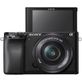 Camera-Sony-Alpha-A6100-com-Lente-16-50mm-Mirrorless-4K-de-24MP-com-Sensor-APS-C Camera-Sony-Alpha-A6100-com-Lente-16-50mm-Mirrorless-4K-de-24MP-com-Sensor-APS-C