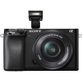 Camera-Sony-Alpha-A6100-com-Lente-16-50mm-Mirrorless-4K-de-24MP-com-Sensor-APS-C Camera-Sony-Alpha-A6100-com-Lente-16-50mm-Mirrorless-4K-de-24MP-com-Sensor-APS-C