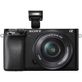 Camera-Sony-Alpha-A6100-com-Lente-16-50mm-Mirrorless-4K-de-24MP-com-Sensor-APS-C