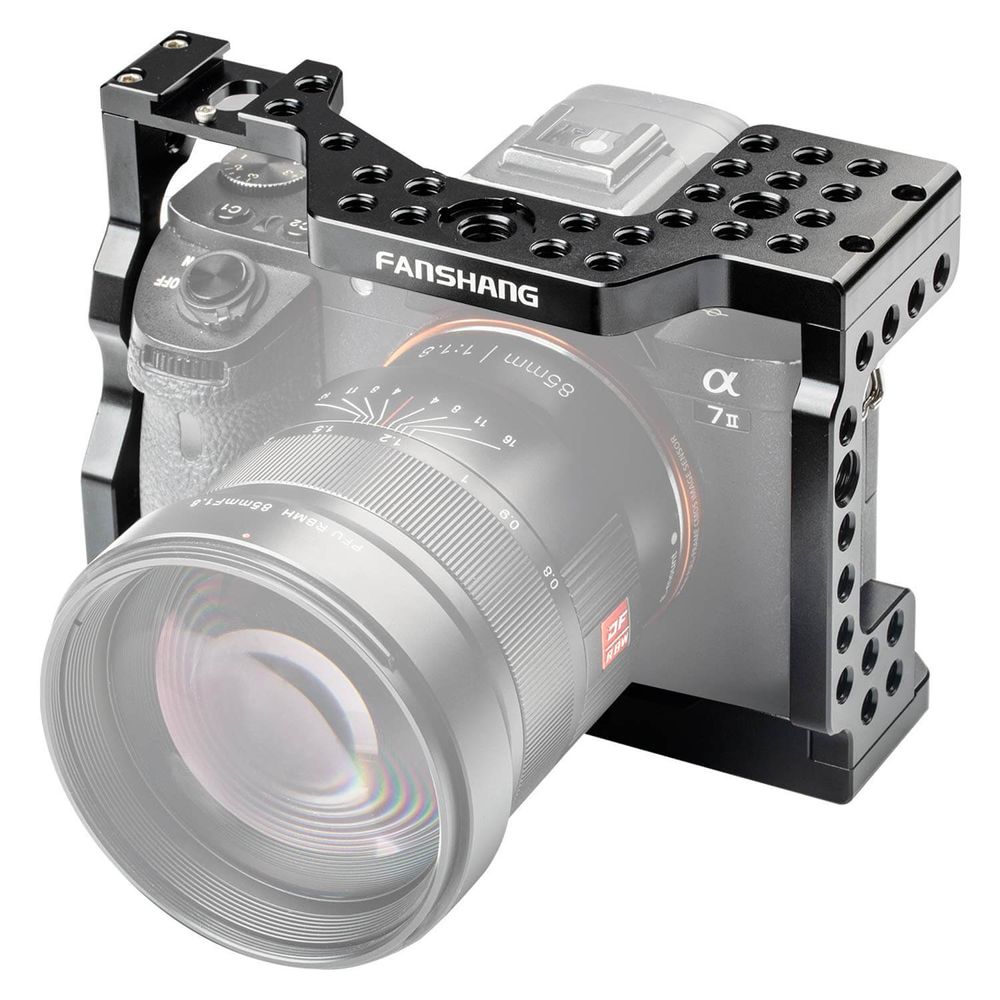 Gaiola-Cage-FanShang-S7-03-para-Sony-A7RIII-A7RII-A7III-e-A7II Gaiola-Cage-FanShang-S7-03-para-Sony-A7RIII-A7RII-A7III-e-A7II