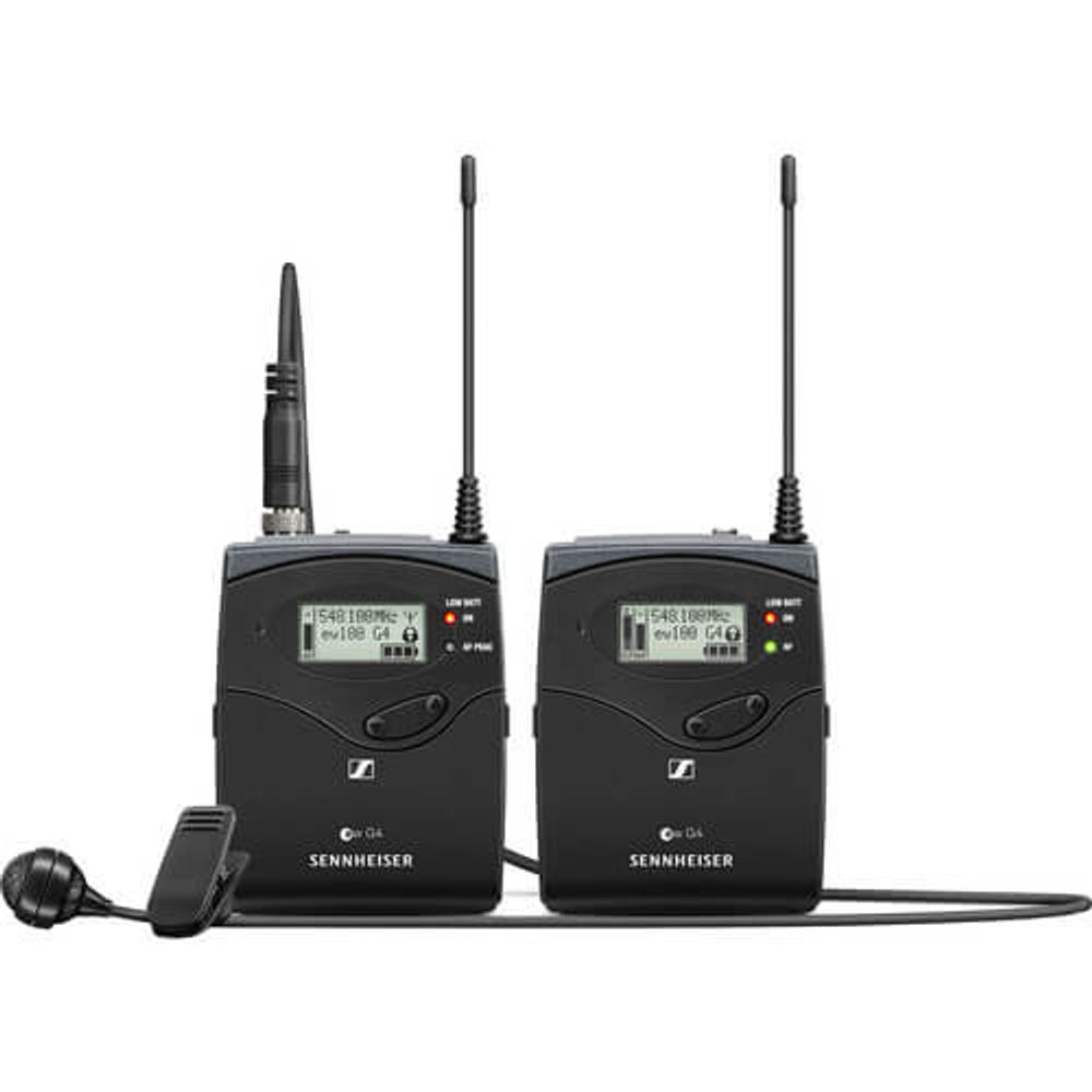 Sistema-Microfone-de-Lapela-Se-Fio-Sennheiser-EW-122P-G4-Wireless-para-Montagem-em-Camera Sistema-Microfone-de-Lapela-Se-Fio-Sennheiser-EW-122P-G4-Wireless-para-Montagem-em-Camera