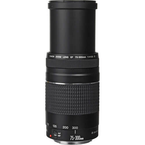 Lente Canon EF 75-300mm f/4-5.6 III - eMania Foto e Video