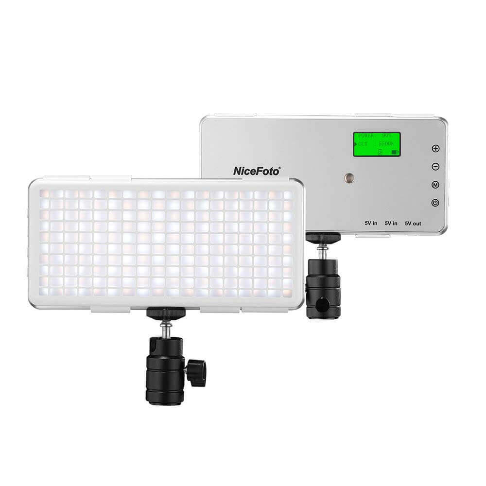 Iluminador-de-Led-Pocket-Nicefoto-SL-120A-Video-Light-12W-Ultra-Fino-Bi-Color-com-Bateria-Interna Iluminador-de-Led-Pocket-Nicefoto-SL-120A-Video-Light-12W-Ultra-Fino-Bi-Color-com-Bateria-Interna