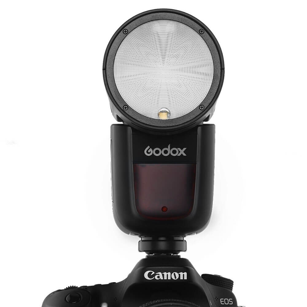 Flash Godox V1c para Canon - eMania Foto e Video