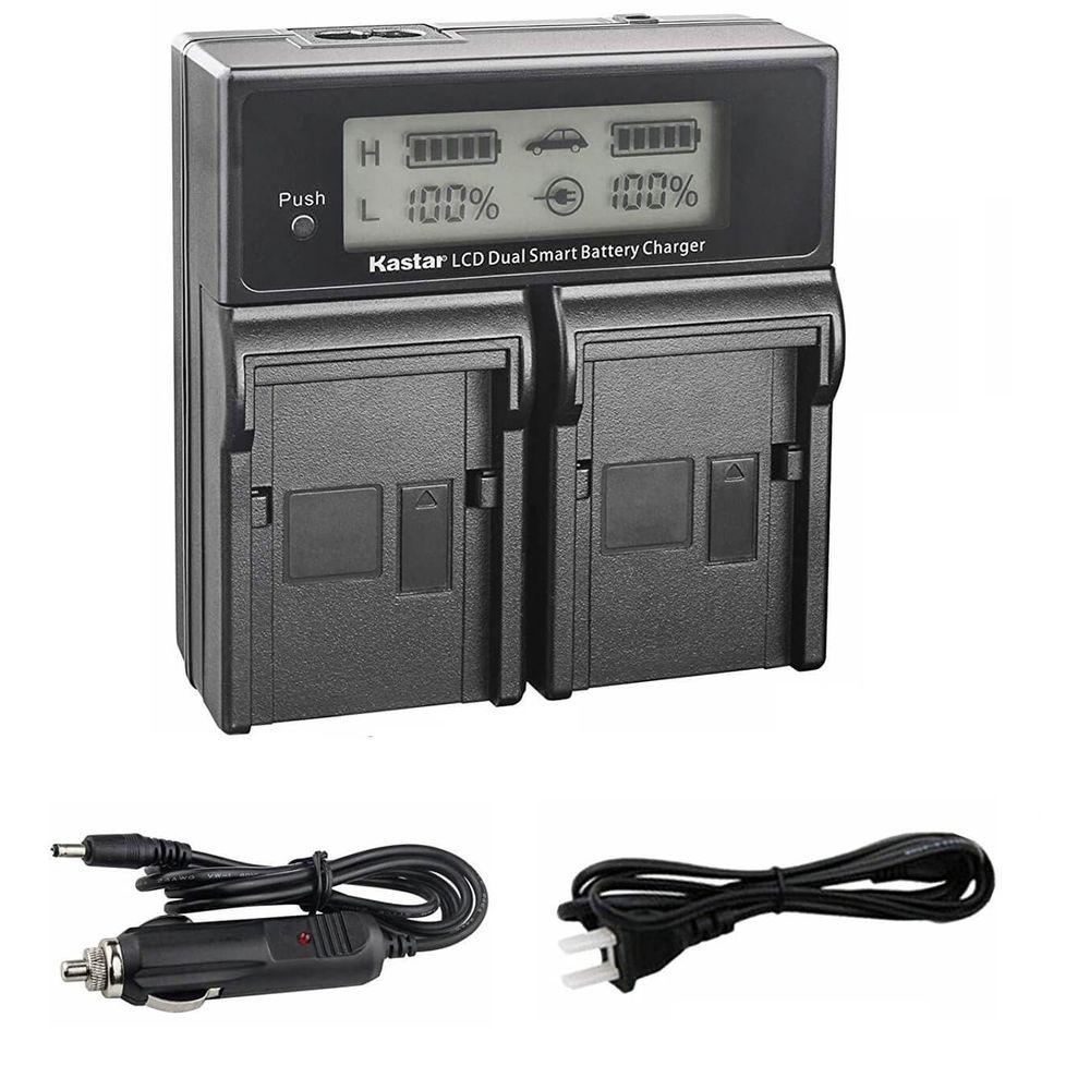 Carregador-Duplo-para-Sony-NP-FV100-FV50-de-Carga-Rapida-e-Visor-de-LCD--Bivolt- Carregador-Duplo-para-Sony-NP-FV100-FV50-de-Carga-Rapida-e-Visor-de-LCD--Bivolt-