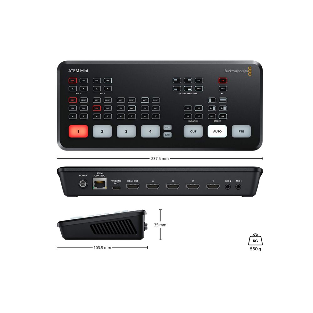 blackmagic hdmi switcher