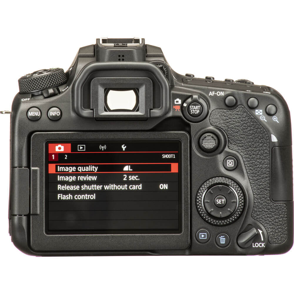 DSLR Canon EOS 90D 4k (Corpo) - eMania Foto e Video