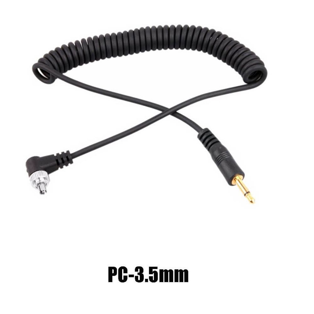 Cabo-PC-Sync-x-P2-3.5mm-ideal-para-Flashes--1-metro- Cabo-PC-Sync-x-P2-3.5mm-ideal-para-Flashes--1-metro-