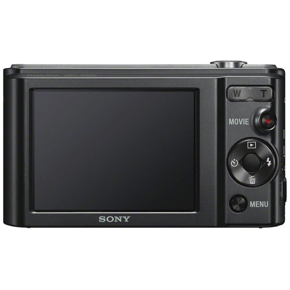 SONY Cyber-shot DSC-W800コンパクトデジタルカメラ CAMERA DIGITAL SONY DSC W800 PRATA 20.1MP 5X ZOOM OPTICO