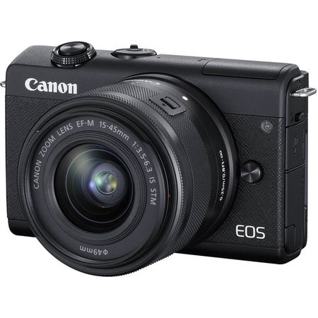 Camera-Canon-EOS-M200-Mirrorless-4K-com-Lente-15-45mm