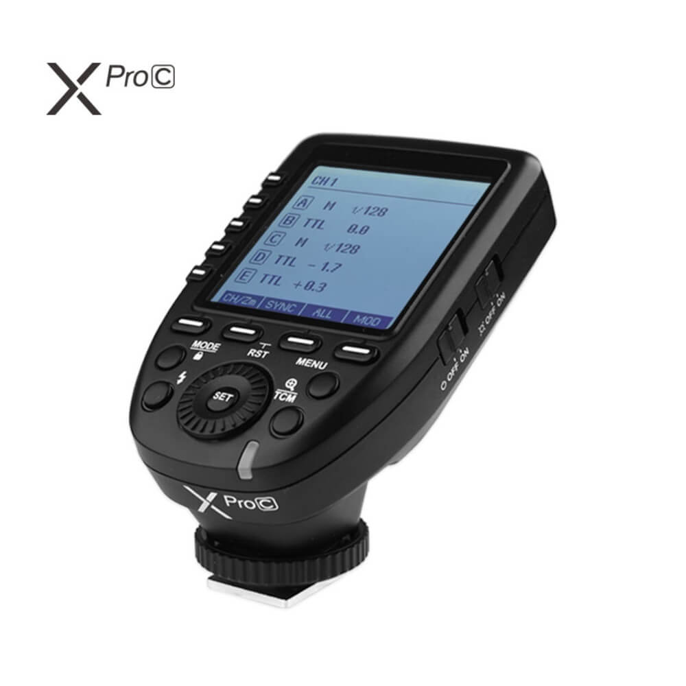 Disparador-Radio-Flash-Trigger-Wireless-Godox-XProC-TTL-para-Canon Disparador-Radio-Flash-Trigger-Wireless-Godox-XProC-TTL-para-Canon
